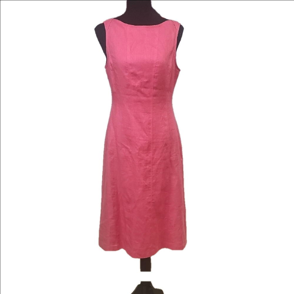 Anne Klein Pink Midi Dress